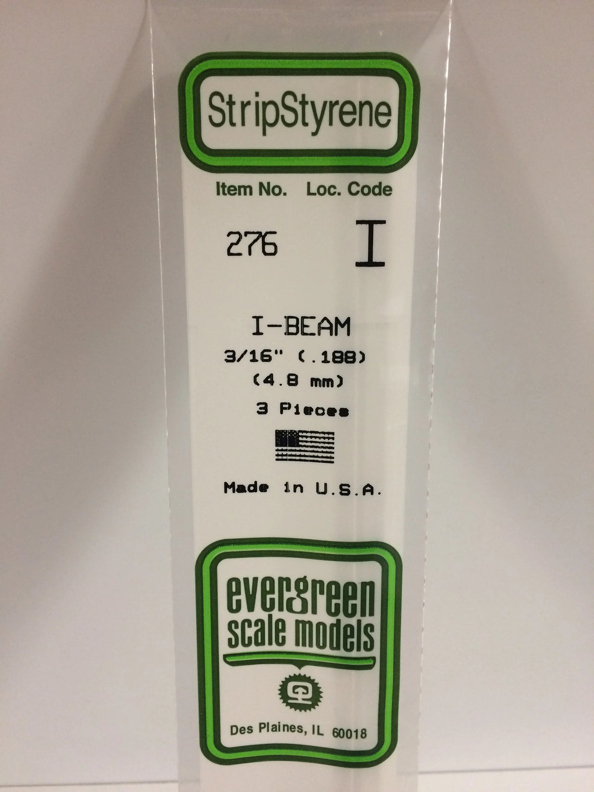 .188 X 4.8mm I Beam