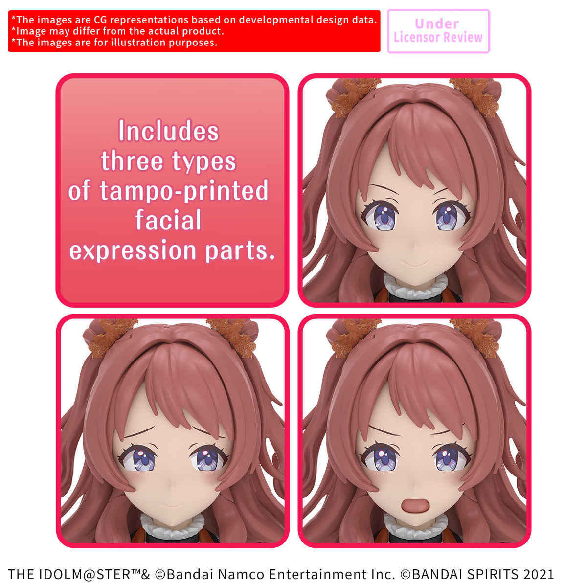 Gakuen Idolmaster 30 Minutes Sisters Saki Hanami (20th Anniv. YOU AND I!) Model Kit
