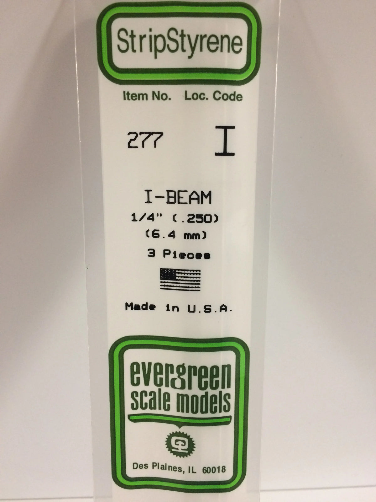 .250 X 6.4mm I Beam