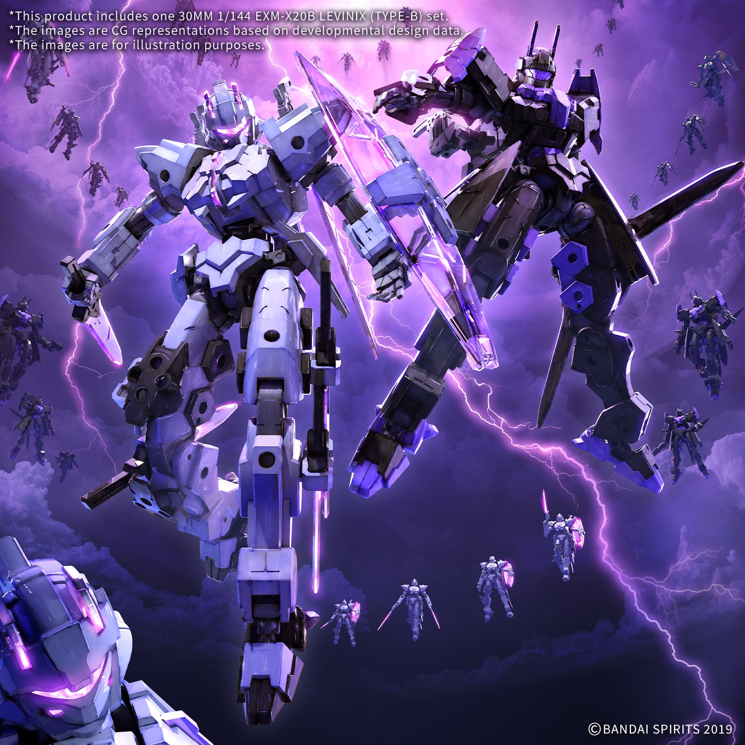 30 Minutes Missions EXMX20A Levinix (TypeB Ver.) 1/144 Scale Model K