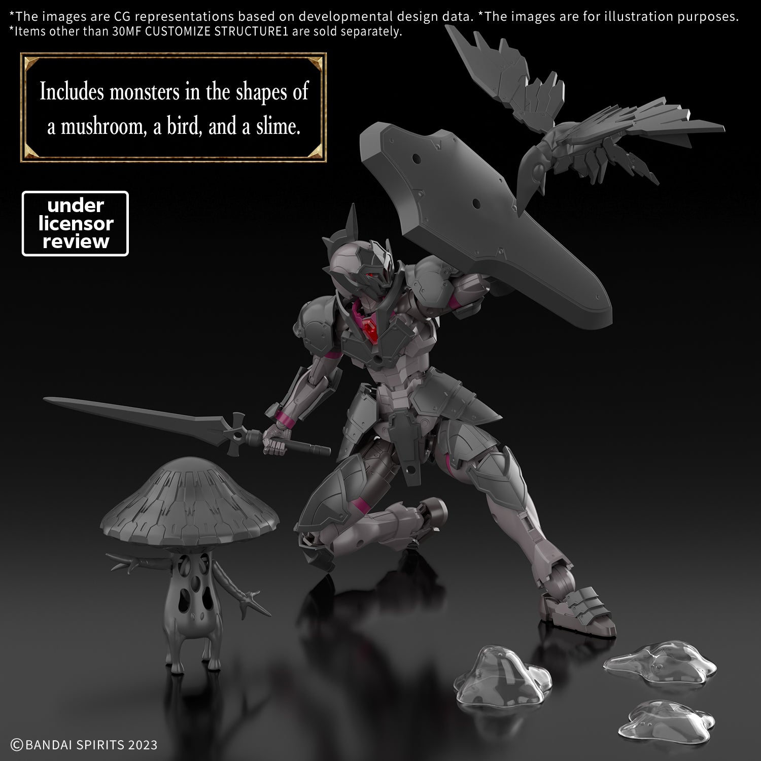 DONTPANIC TYPE-01 FULL ＋1.5 30 Minutes Fantasy Customize Structure Ver. 1 Model Kit