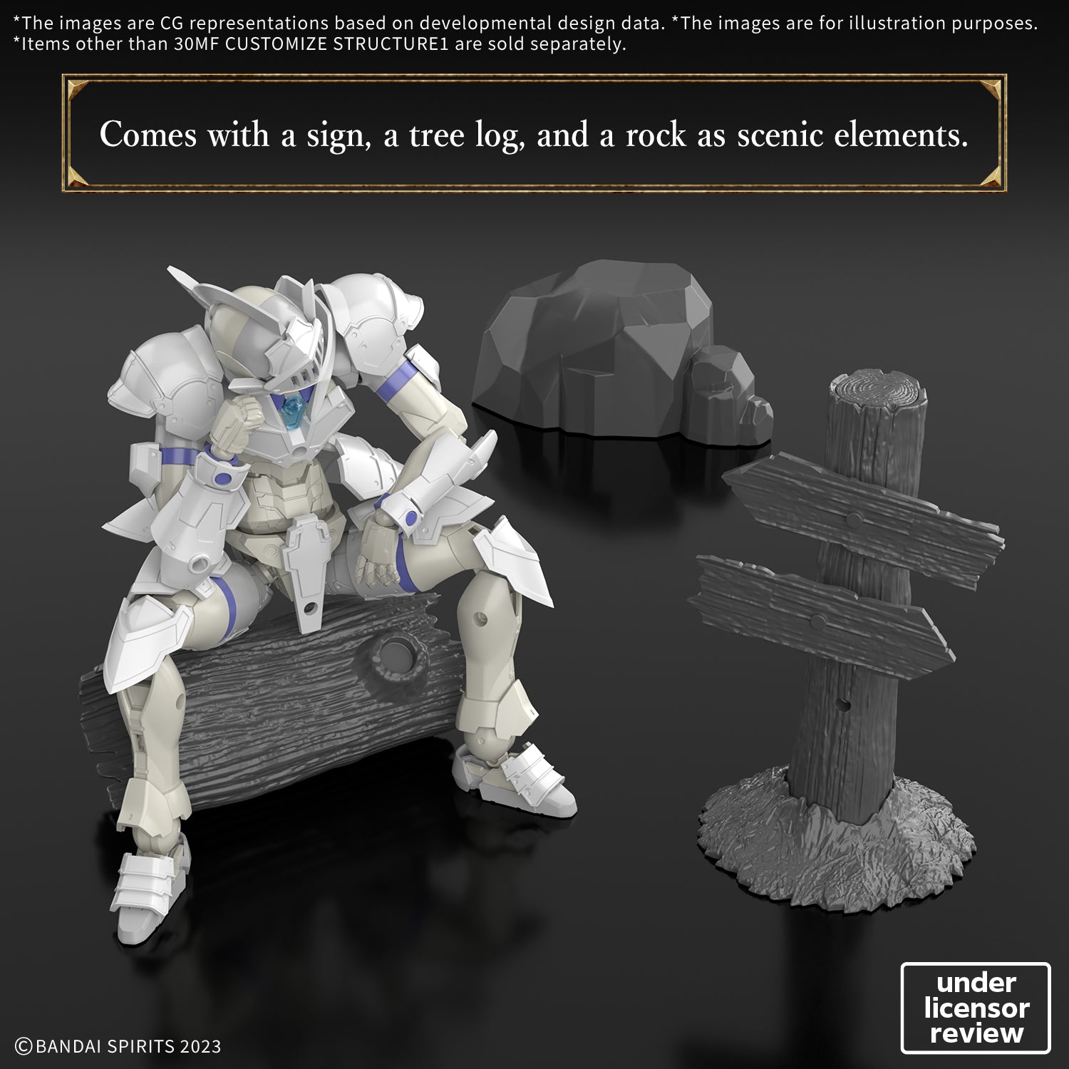 DONTPANIC TYPE-01 FULL ＋1.5 30 Minutes Fantasy Customize Structure Ver. 1 Model Kit