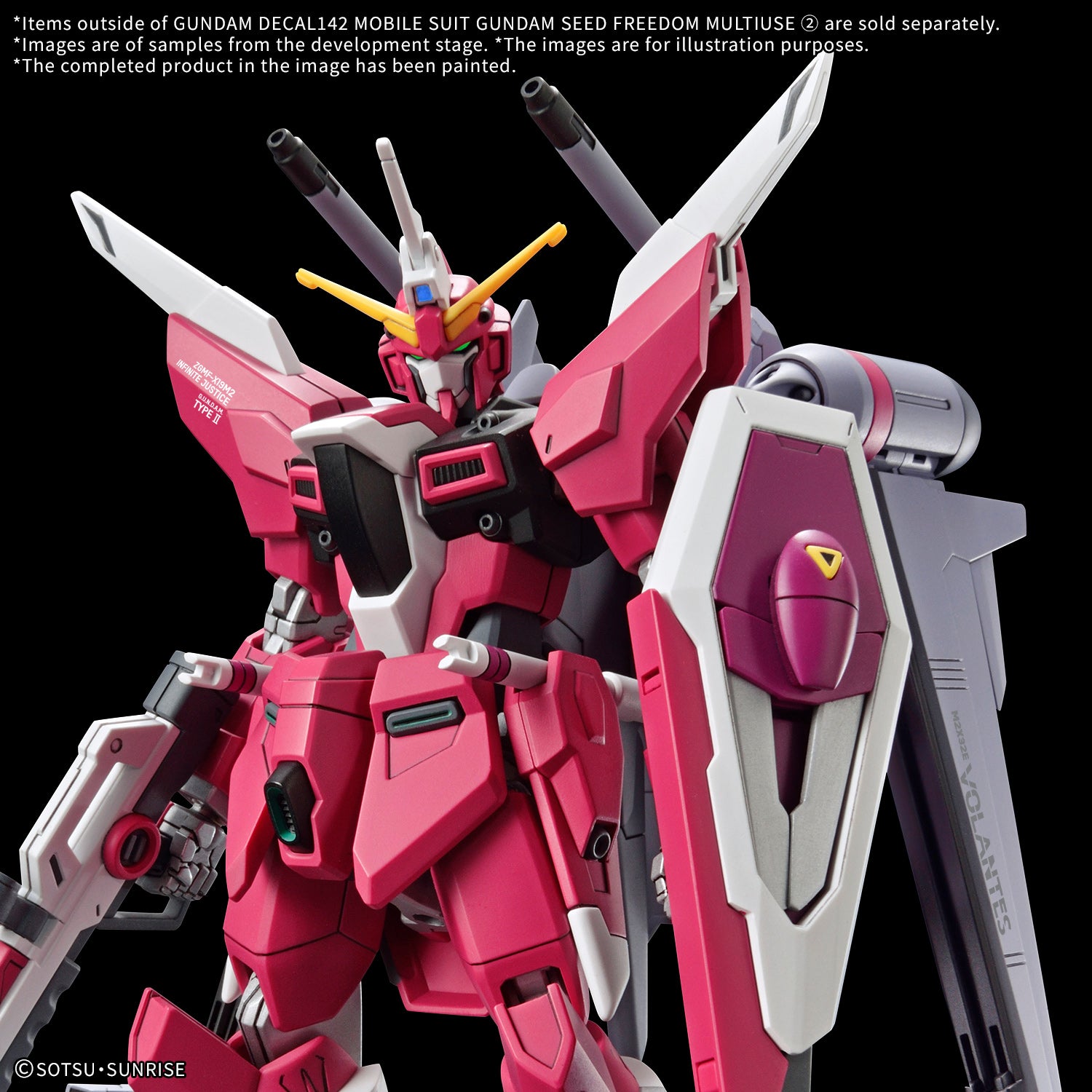 Gundam Decal No.142 Mobile Suit Gundam SEED Freedom 1/144 Scale General Purpose 2 Decal Sheets
