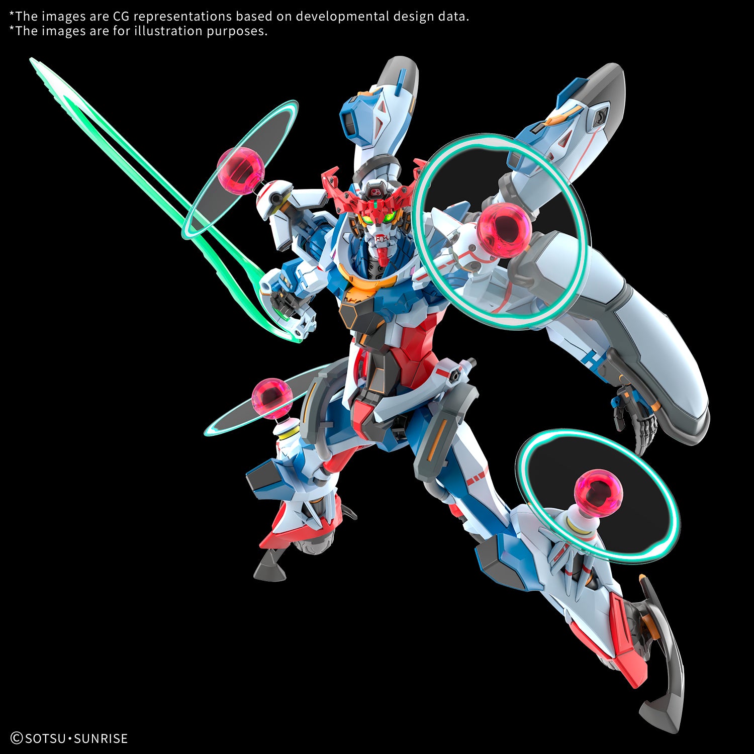 HGGQ 1/144 #13 GQuuuuuuX (Endymion Unit Awakening)