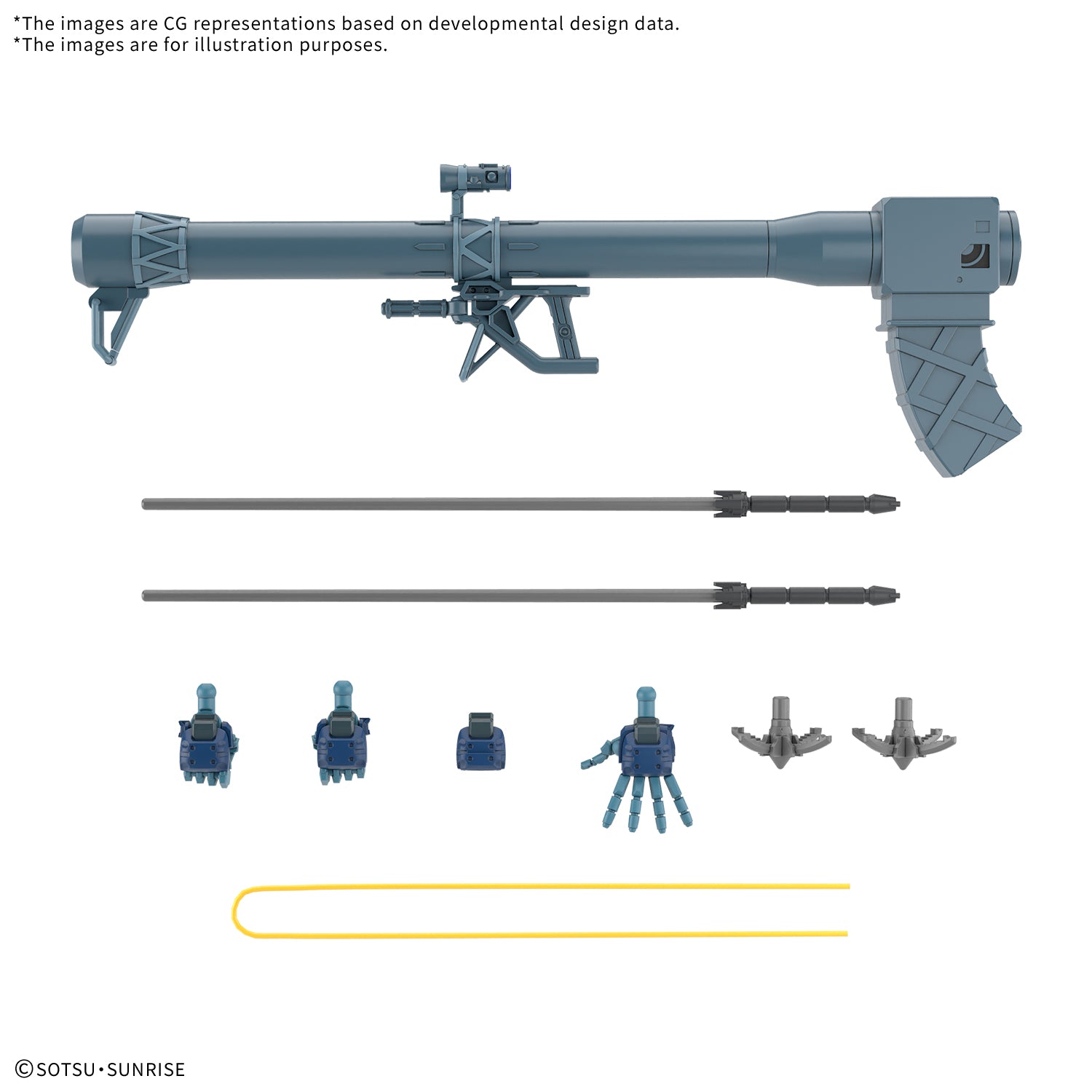 HGGQ 1/144 #14 Challia Bull's Rick Dom (GQ)