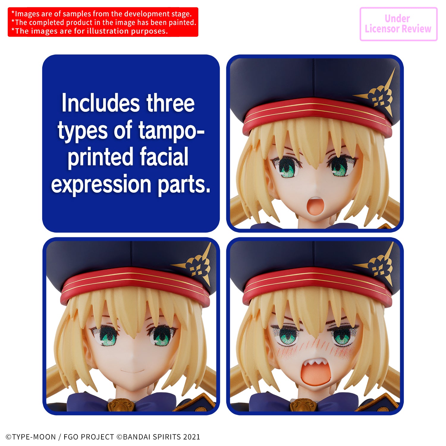 Fate/Grand Order 30 Minutes Sisters Altria Caster Model Kit