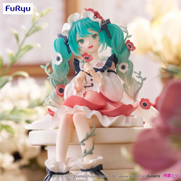 Vocaloid Hatsune Miku (Flower Fairy Anemone) Noodle Stopper Figure