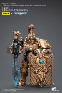 Warhammer 40K Adeptus Custodes Custodian Guard with Sentinel Blade and Praesidium Shield 1/18 Scale Figure