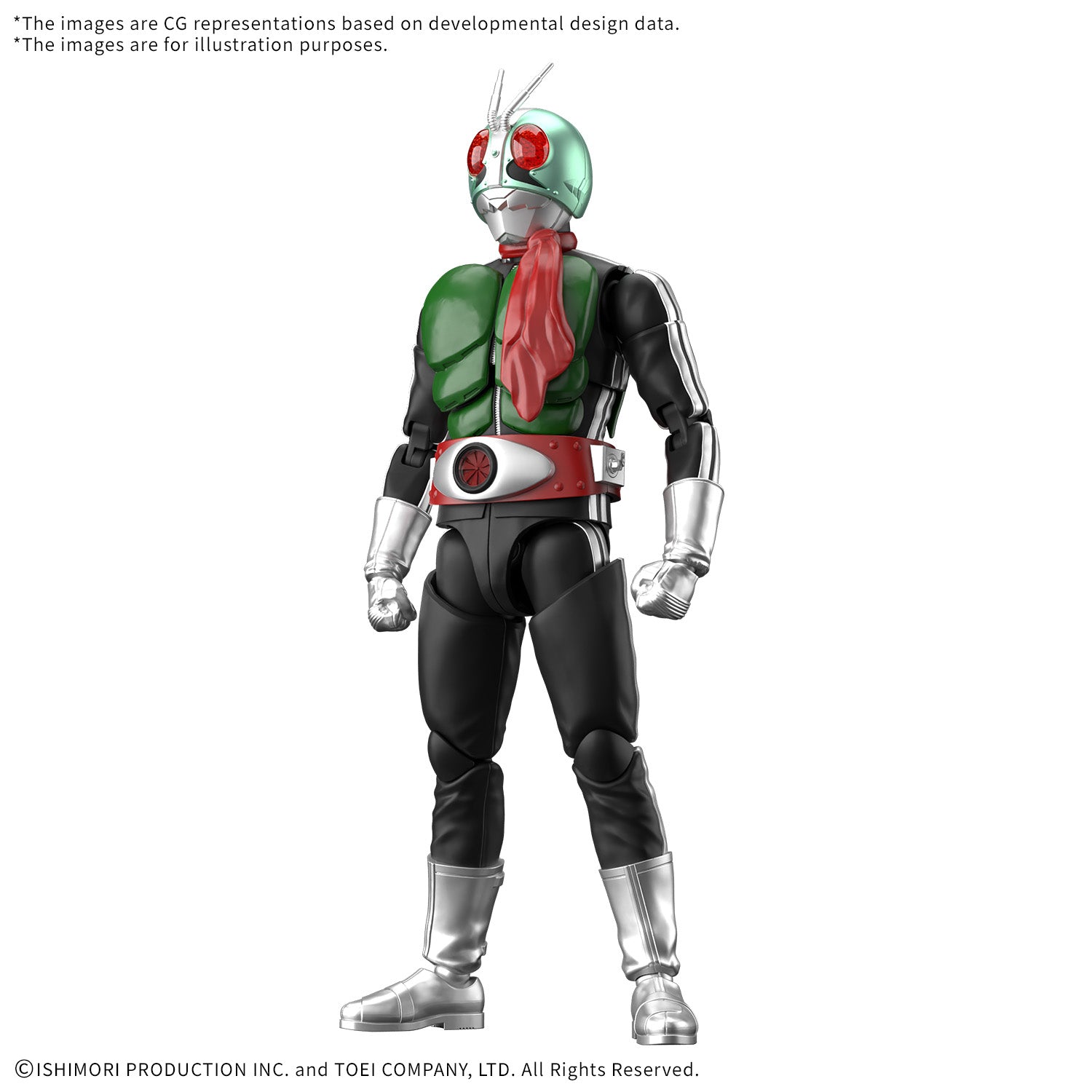 Amazon Rider Model Kamen Rider Figure-rise Standard Kamen Rider New No.1 Model Kit – USA ...