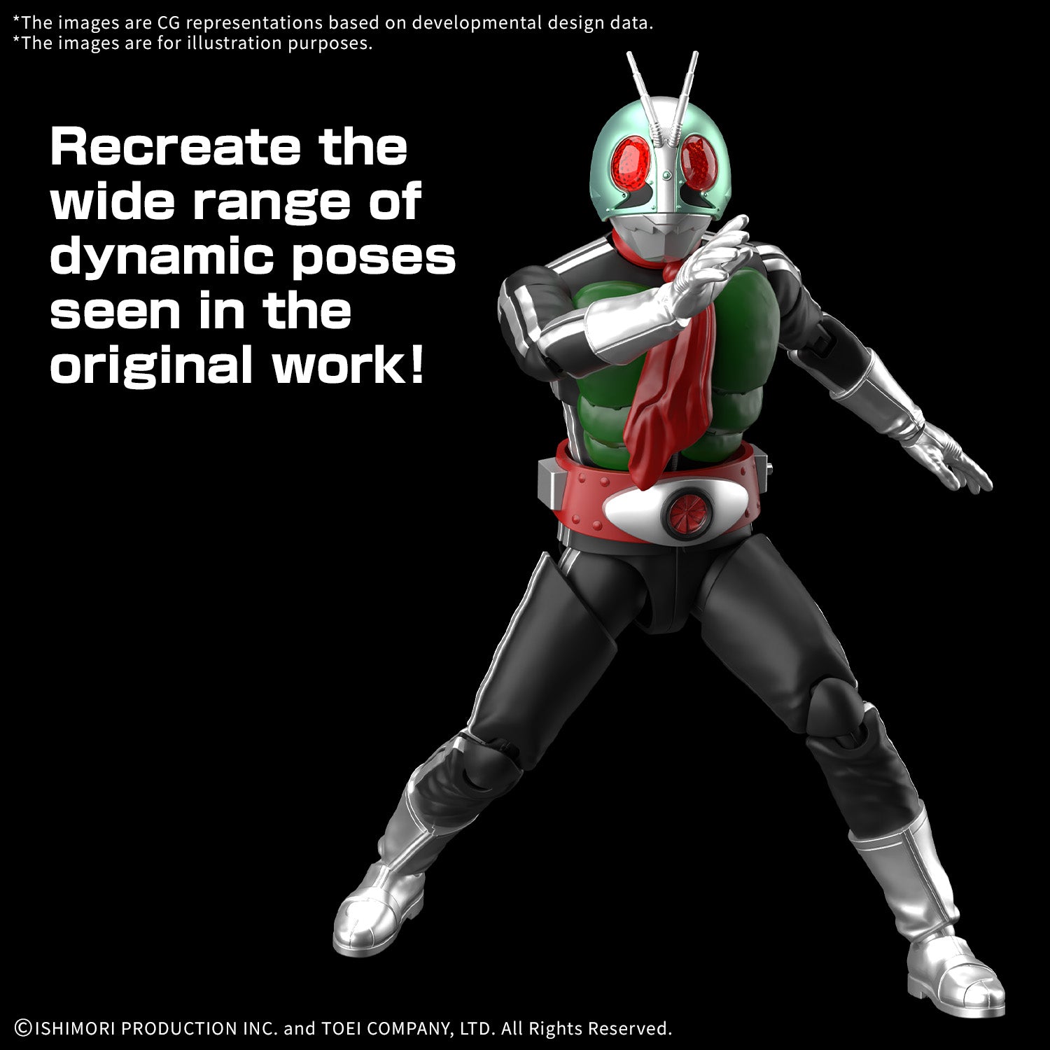 Kamen Rider Figure-rise Standard Kamen Rider New No.1 Model Kit