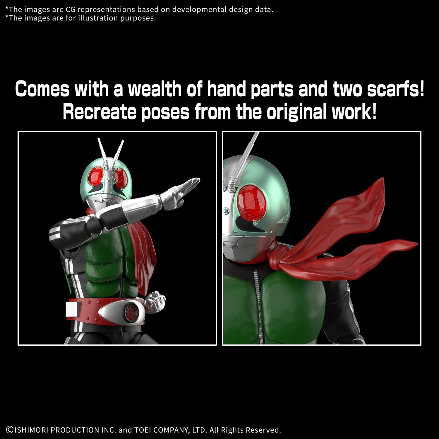 Kamen Rider Figure-rise Standard Kamen Rider New No.1 Model Kit