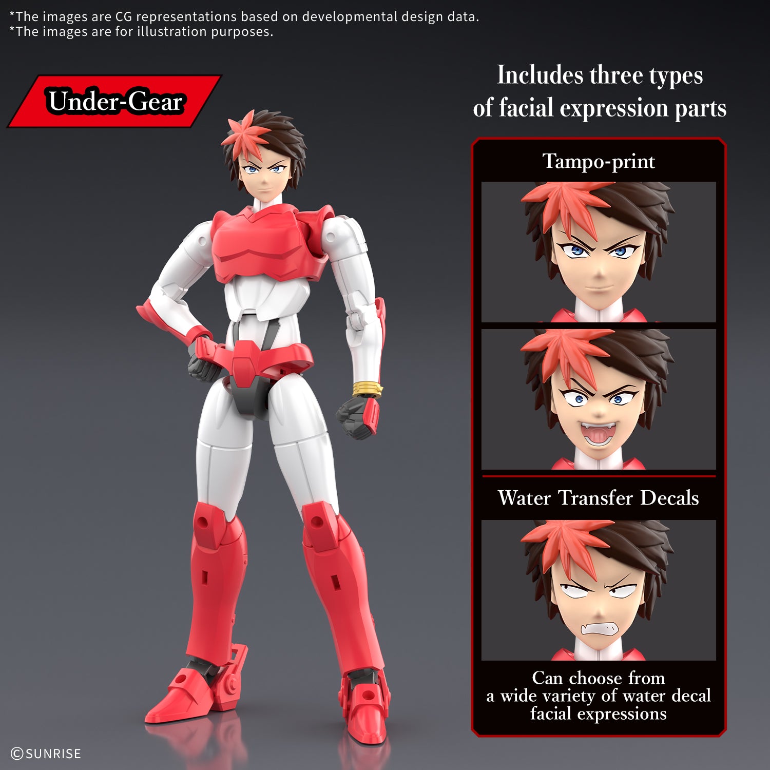 Yoroi Shin Den Samurai Troopers 30 Minutes Fantasy Gai of the Heat Model Kit