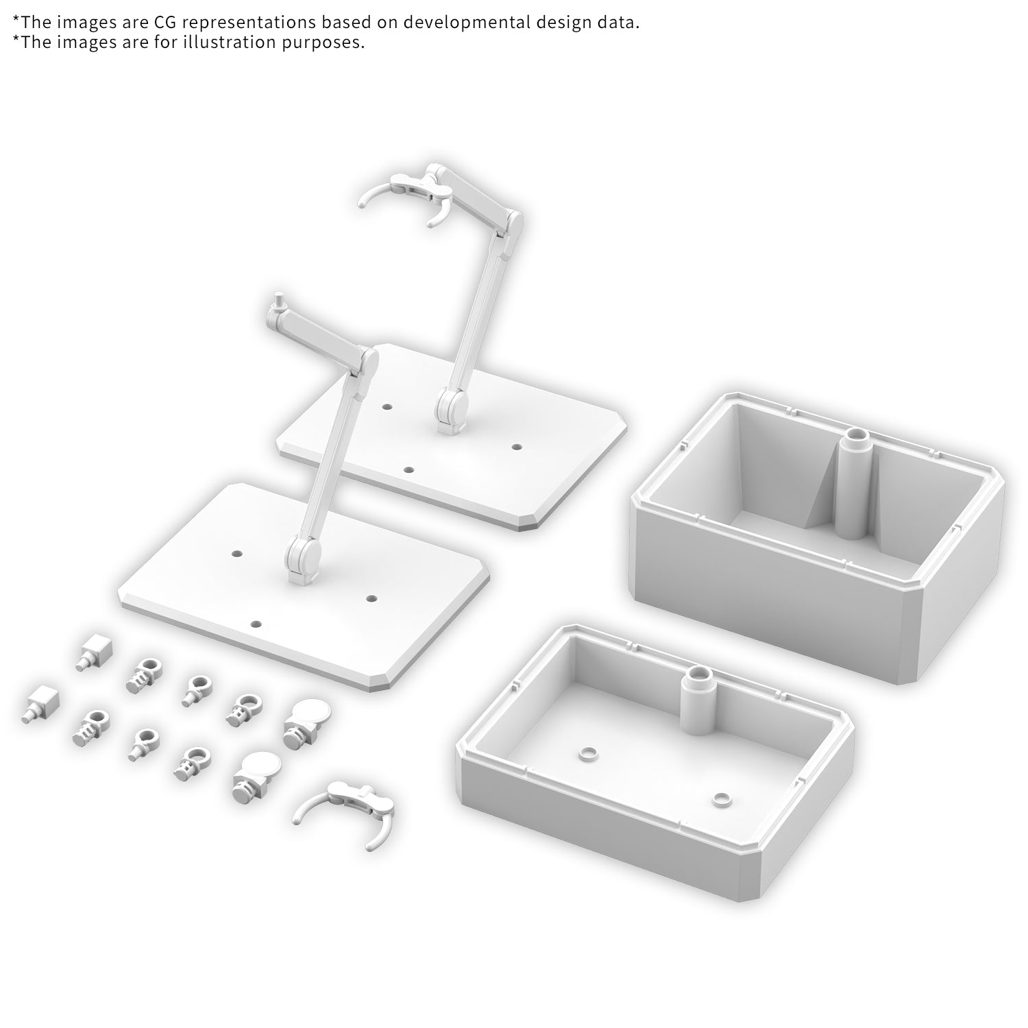 1/144 White Action Base 7 & Option Box