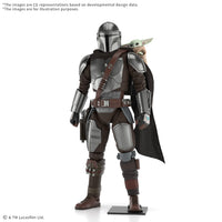 Star Wars The Mandalorian and Grogu Mandalorian & Grogu 1/12 Scale Model Kit