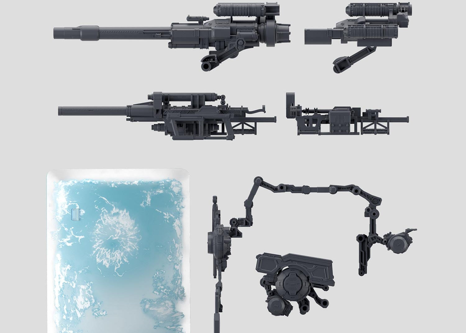 Armored Core VI Fires of Rubicon 30MM OPTION PARTS SET 08 Model Kit