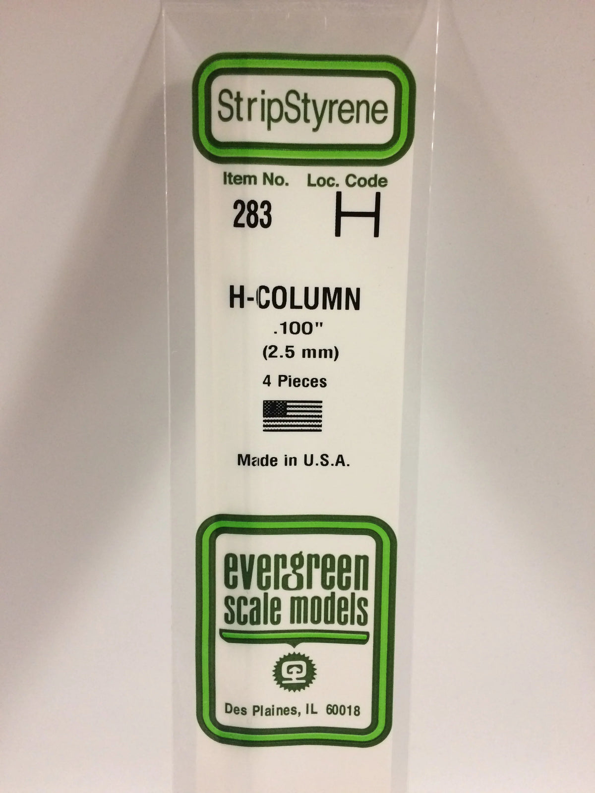 .100 H Column
