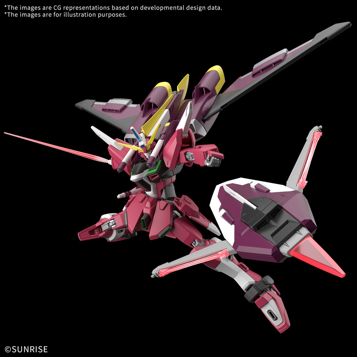 HGCE 1/144 #275 Infinite Justice Gundam & Booster Unit (Tentative)