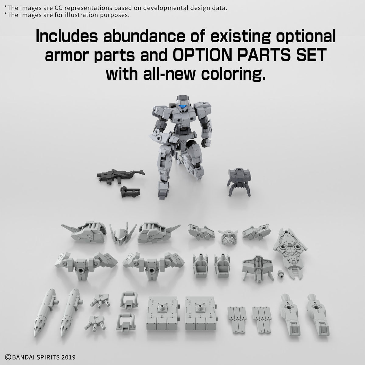 30 Minutes Missions eEXM-17RE Alto Refine 1/144 Scale Model Kit