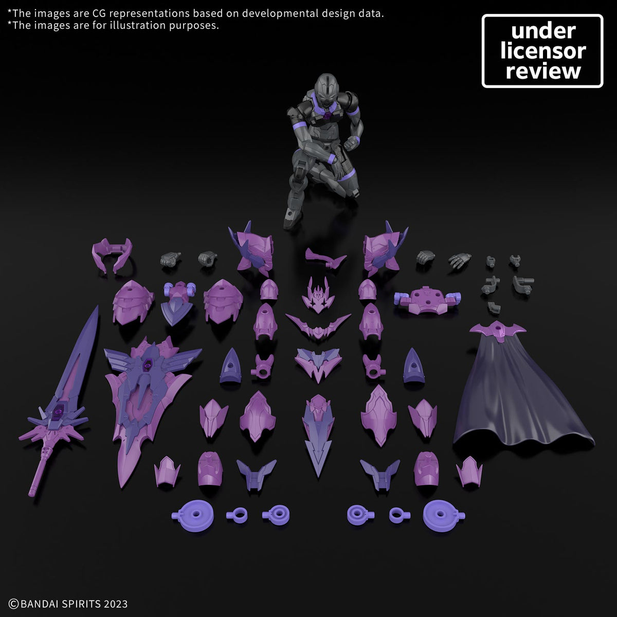 30 Minutes Fantasy Darknevil Arch Knight Model Kit