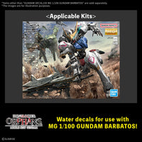Gundam Decal 155 MG 1/100 Gundam Barbatos