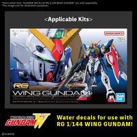 Gundam Decal 153 RG 1/144 Wing Gundam