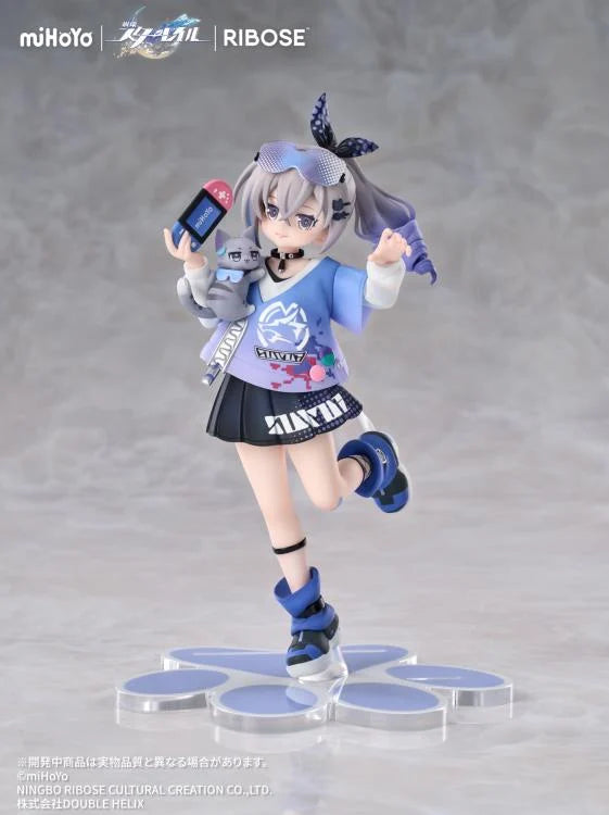 Honkai Star Rail Rise Up+ Chibi Cat Series Silver Wolf Figure