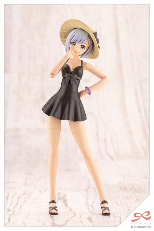 Sousai Shoujo Teien High School Takanashi Koyomi (Dreaming Style Black Swan Swimsuit) 1/10 Scale Model Kit