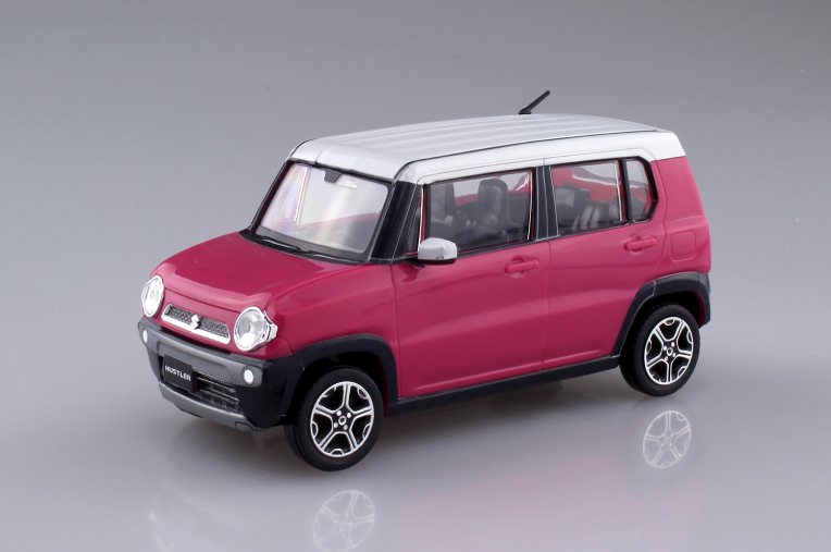 Aoshima 1/32 SNAP KIT #01-B Suzuki HUSTLER (Candy Pink Metallic)