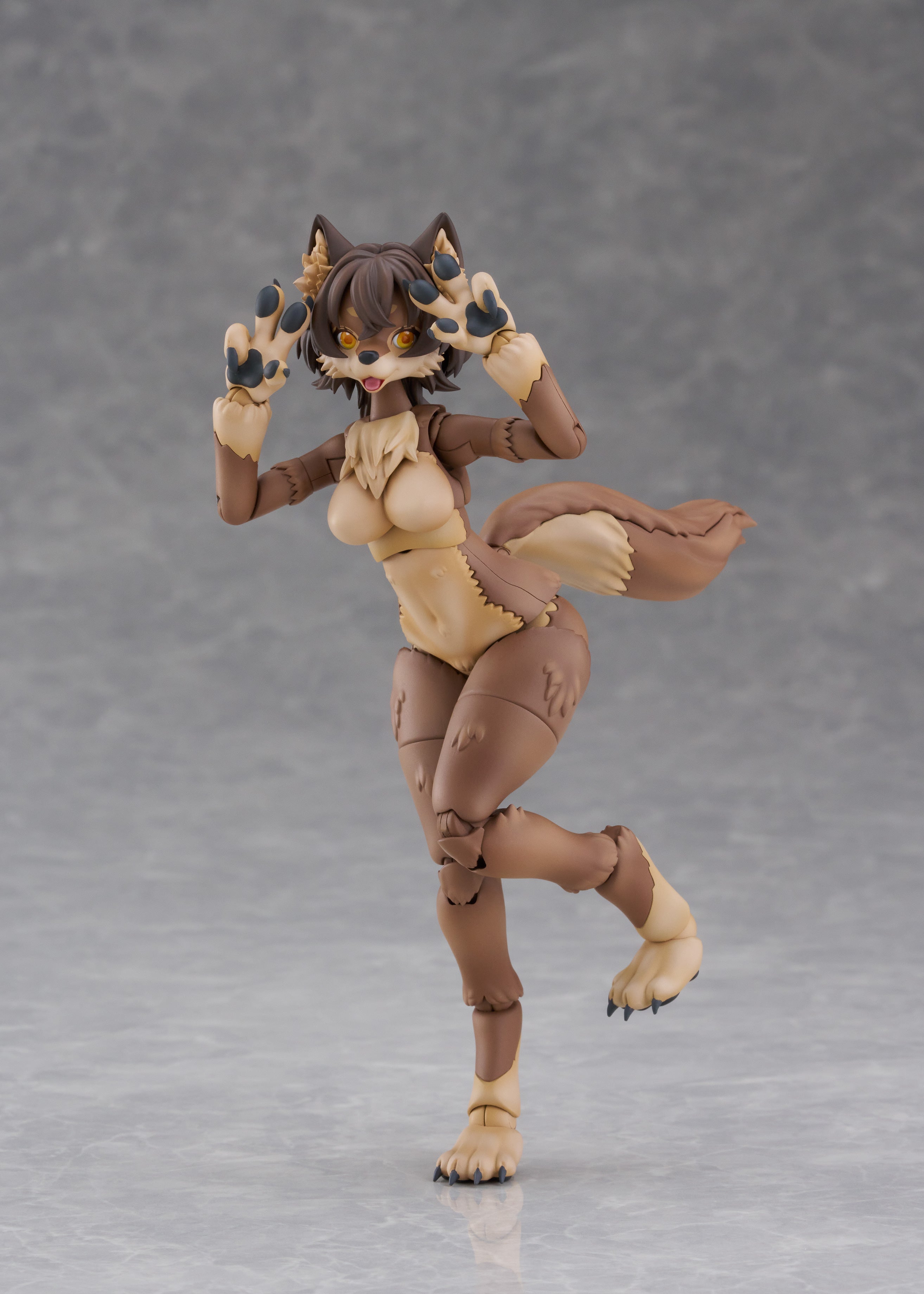 Aoshima Kemopla #KP-02R, Japanese Wolf