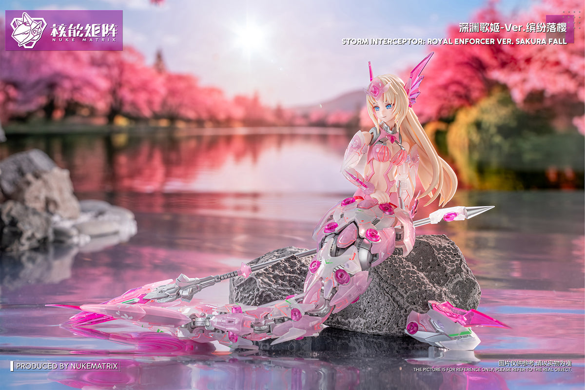 Cyber Forest Fantasy Girls Tanya Charybdis S.I.R.E.N. (Sakura Fall Ver.) 1/12 Scale Model Kit