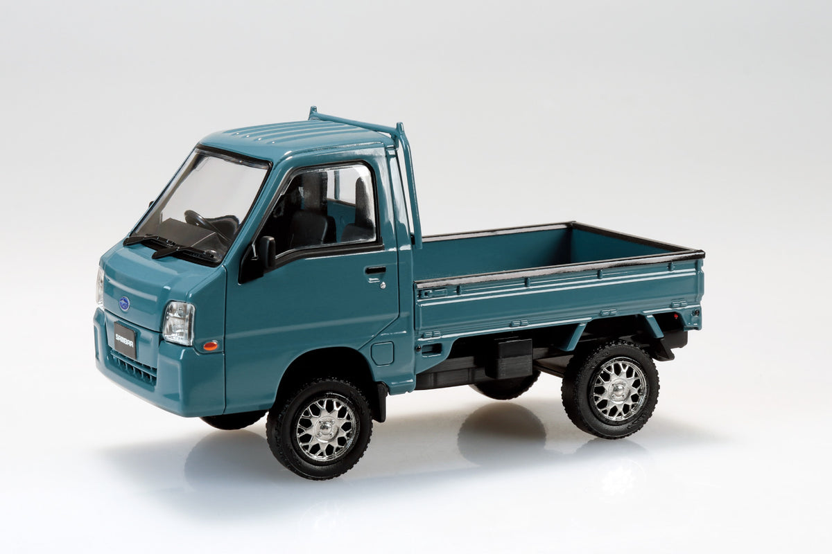 Aoshima 1/32 SNAP KIT #05CU-BG Subaru Sambar Truck Custom Wheels (Blue Gray)