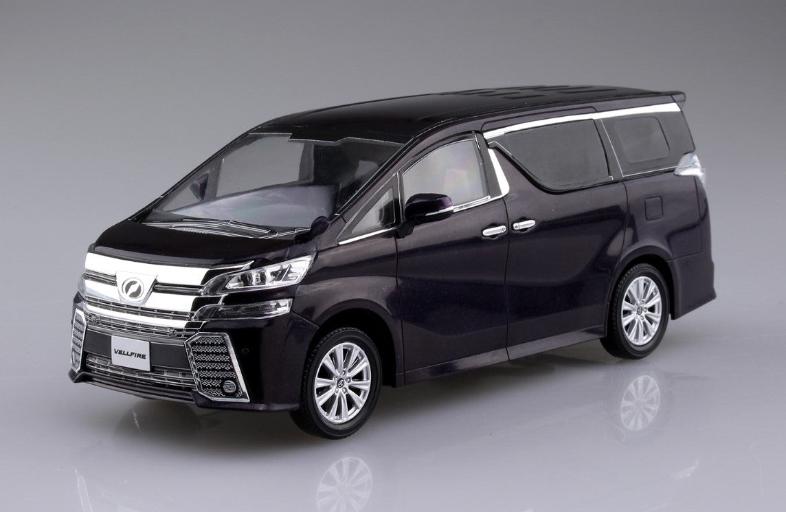 Aoshima 1/32 SNAP KIT #04-C Toyota VELLFIRE(BURNING BLACK CRYSTAL SHINE GLASS FLAKE)
