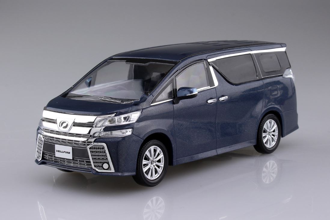 Aoshima 1/32 SNAP KIT #04-D Toyota VELLFIRE(GRAYISH BLUE MICA METALLIC)