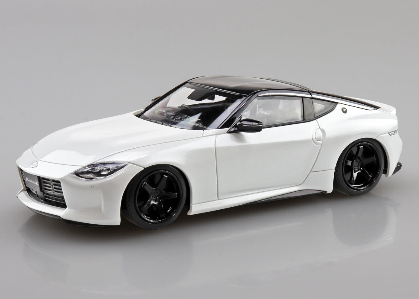 Aoshima 1/32 SNAP KIT #17CU-PW Nissan RZ34 Fairlady Z Custom Wheel