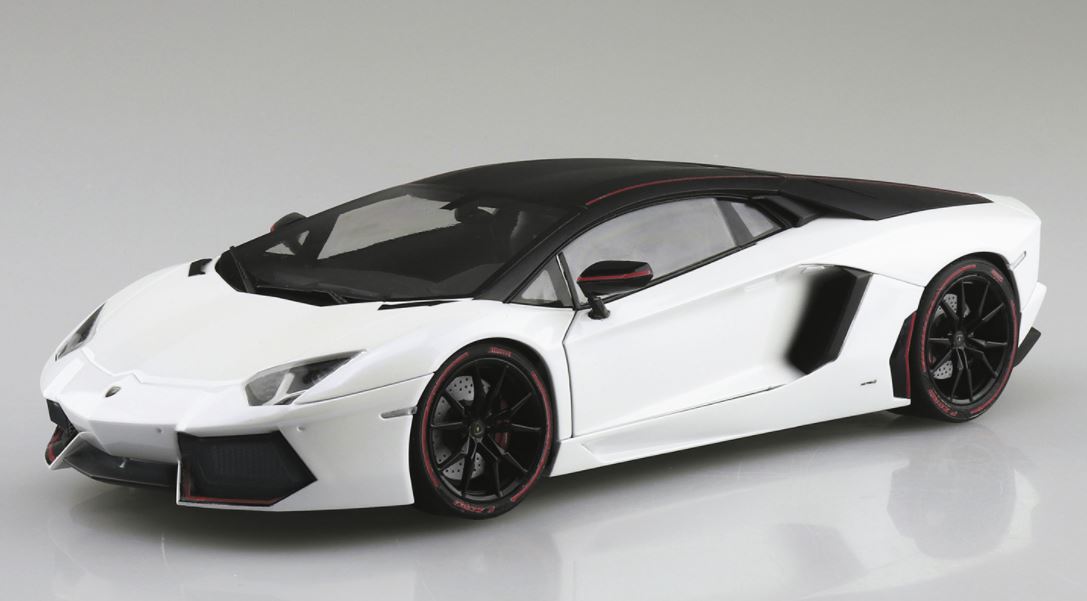 Aoshima 1/24 Lamborghini Aventador '15 Pirelli Edition