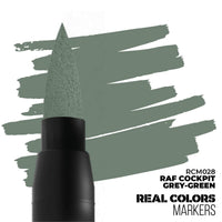 AK Interactive Real Colors Marker RAF Cockpit Grey-Green Acrylic Paint