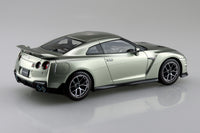 Aoshima 1/32 SNAP KIT #03CU-MJ Nissan R35 GT-R 2024 Custom Wheel (Millennium Jade)