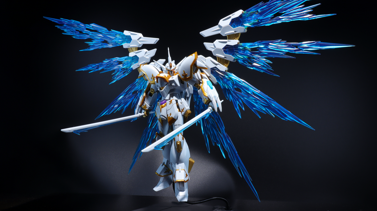 Wing Effects for HG Black Knight Squad Cal-re.A (Blue)