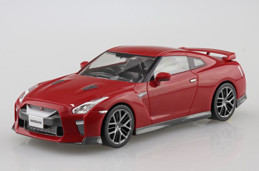 Aoshima 1/32 SNAP KIT #07-E Nissan GT-R(Vibrant Red)