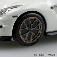 Aoshima 1/32 SNAP KIT #03CU-BW Nissan R35 GT-R 2024 Custom Wheel (Brilliant White Pearl)