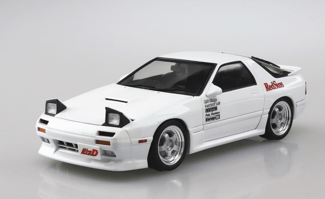 Aoshima 1/24 Initial D Takahashi Ryosuke FC3S RX-7