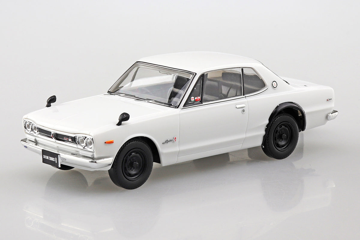 Aoshima 1/32 SNAP KIT #16-WH Nissan C10 Skyline 2000GT-R(White)