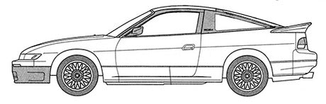 Fujimi 1/24 Initial D, Sileighty (Sato Mako Ver.)