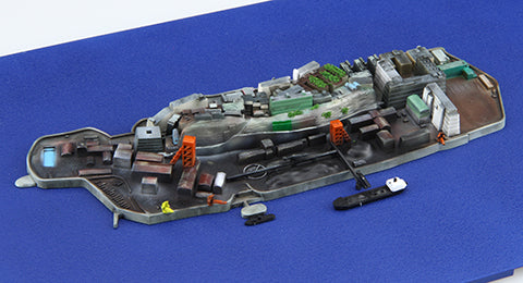 Fujimi 1/3000 Gunkanjima (Hashima Island)