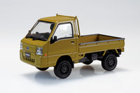 Aoshima 1/32 SNAP KIT #05CU-OE Subaru Sambar Truck Custom Wheels (Olive)
