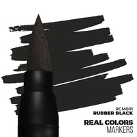 AK Interactive Real Colors Markers Rubber Black