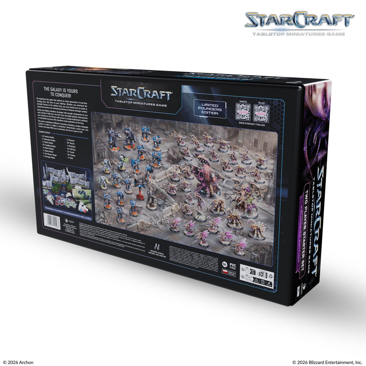 Archon Studio StarCraft Two Player Starter Set Founders Edition (StarCraft Starter Set)