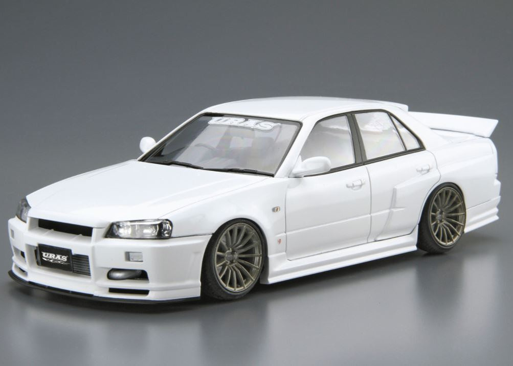 Aoshima 1/24 Nissan Uras ER34 Skyline Type-R '01
