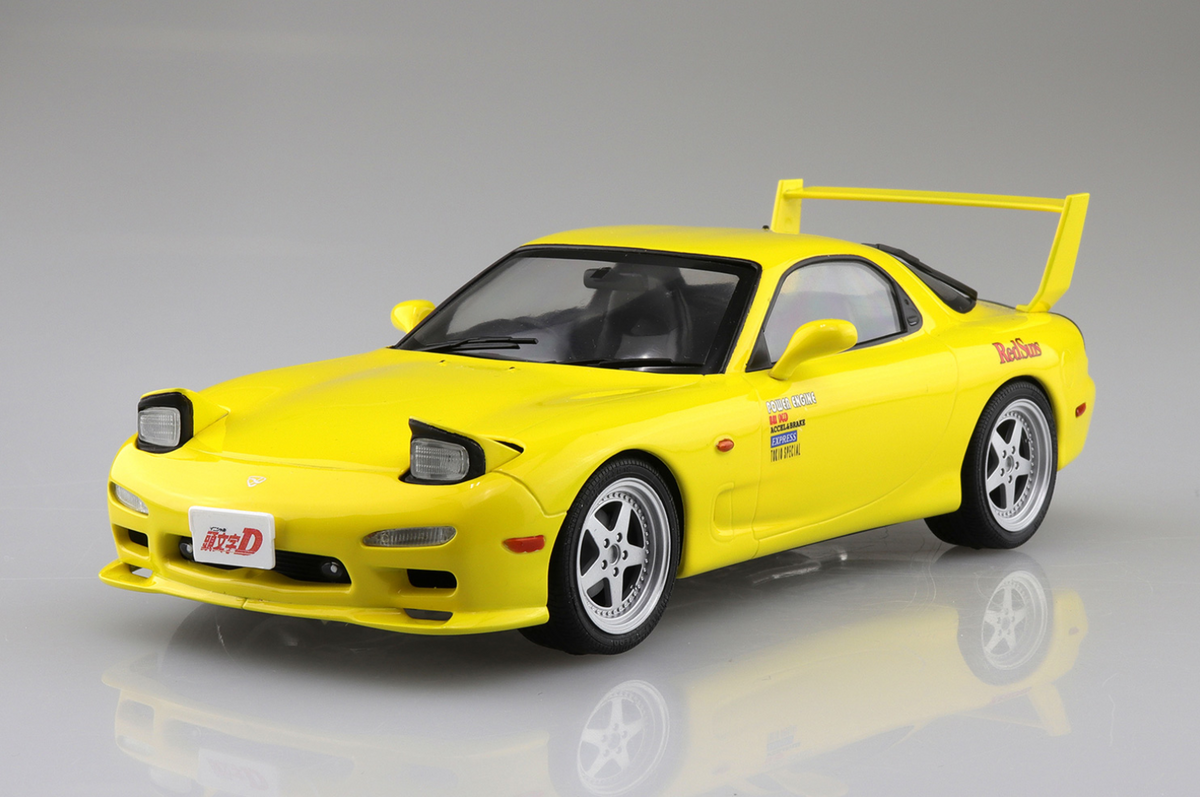 Aoshima 1/24 INITIAL D TAKAHASHI KEISUKE FD3S RX-7 COMICS VOL.1 Ver.