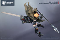 Cyber Forest Fantasy Girls Mad Wolf Ver. Darkness Carolina-Rolphe 1/12 Scale Model Kit